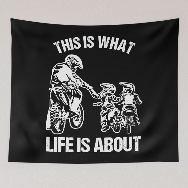 Item preview, This Is What Life Is About - Dirt Bike Dad And Kids Motocross designed and sold by caintati.