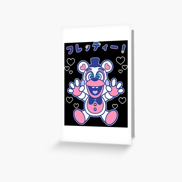 Funtime Chica Greeting Card for Sale by FeathersOnMars