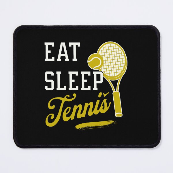 Item preview, Funny tennis eat sleep repeat fan t-shirt birthday gift for dad, uncle, brother. designed and sold by Barb Hamilton ⭐⭐⭐⭐⭐.
