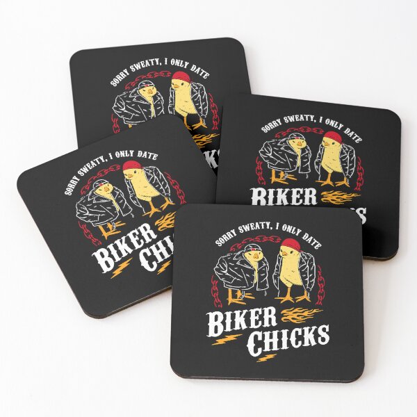 Item preview, I Only Date Biker Chicks  designed and sold by Jennife2922377.