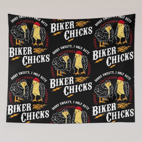 Item preview, I Only Date Biker Chicks  designed and sold by Jennife2922377.