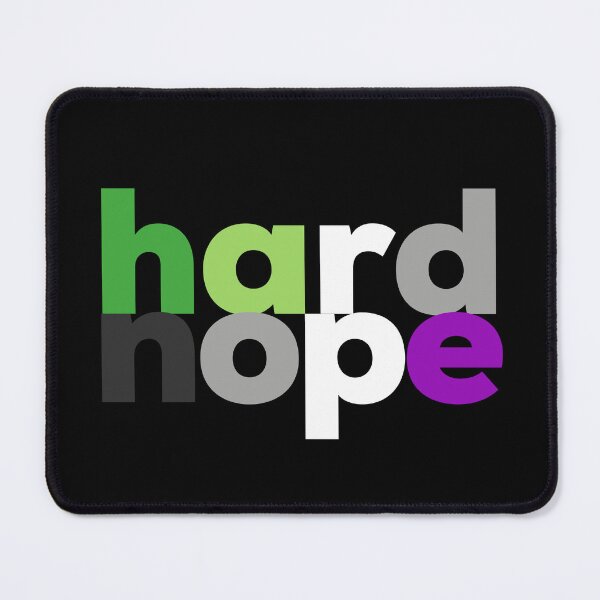 Item preview, hard nope. Aroace Pride designed and sold by Subtle Pride Shop.