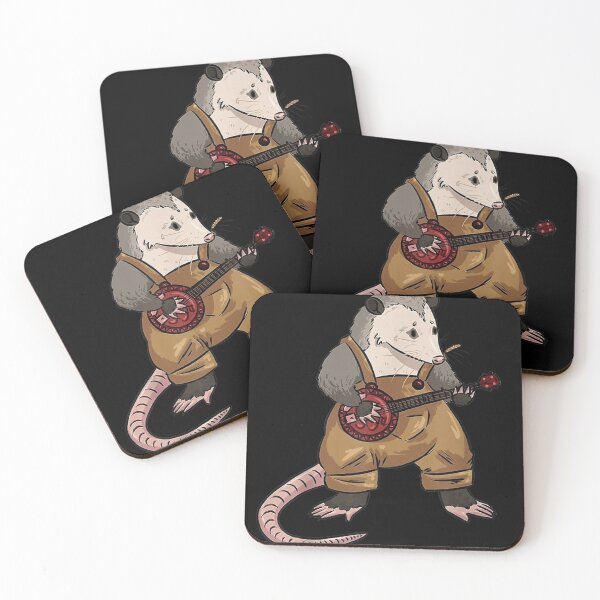Item preview, Opossum Playing Banjo designed and sold by GOIG.