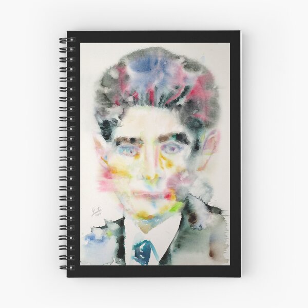 Item preview, FRANZ KAFKA watercolor portrait .2  designed and sold by MeganLu6599039.