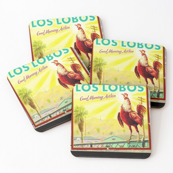 Item preview, Los Good morning aztlan Lobos Chicken Art For Fan  designed and sold by KevinRya.