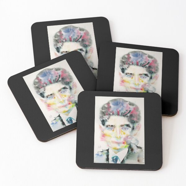 Item preview, FRANZ KAFKA watercolor portrait .2  designed and sold by MeganLu6599039.