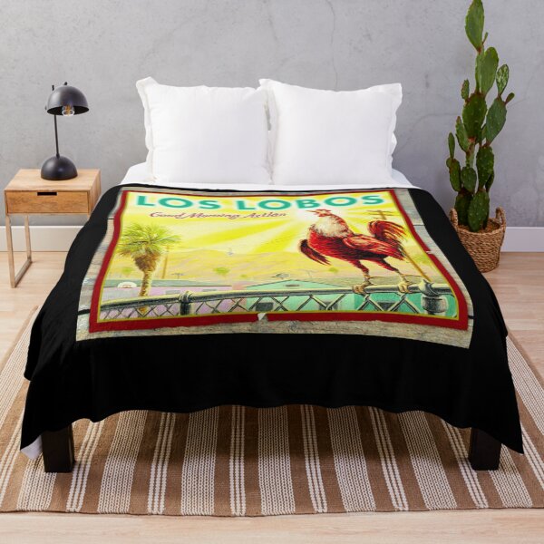 Item preview, Los Good morning aztlan Lobos Chicken Art For Fan  designed and sold by KevinRya.
