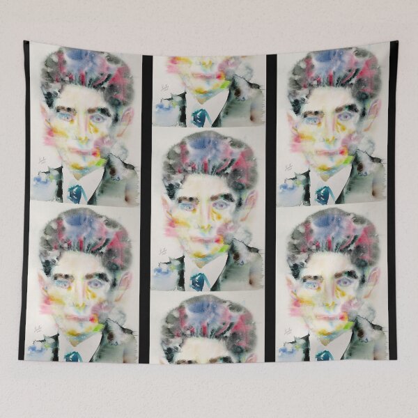 Item preview, FRANZ KAFKA watercolor portrait .2  designed and sold by MeganLu6599039.