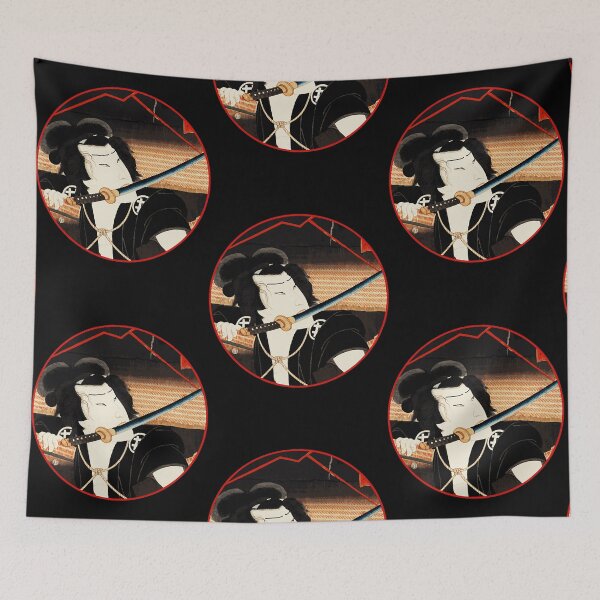 Item preview, Kabuki Samurai Warrior With Sword Between Teeth 6  designed and sold by Jennife2922377.