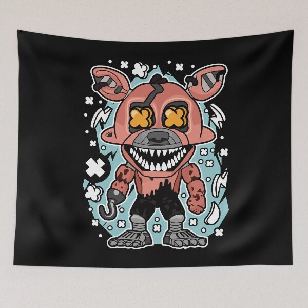 Item preview, Nightmare Foxy Pop Art designed and sold by AstridHawkins.