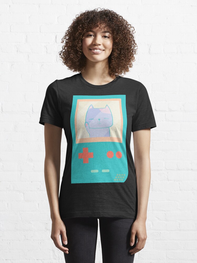  Super Kawaii Gamer Cat kitty Pastel Anime Inspired T