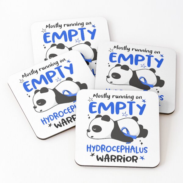 Item preview, Hydrocephalus Awareness - Mostly Running On Empty Hydrocephalus Warrior designed and sold by Hilten.