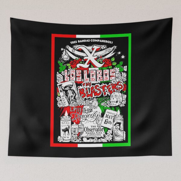 Item preview, Art los pciture music lobos tour 2016-2017  designed and sold by KevinRya.