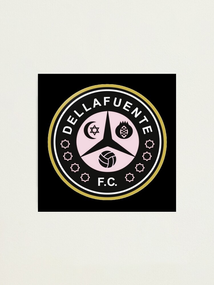 Lámina fotográfica «Dellafuente FC - Logo Oficial» TJFanarts | Redbubble