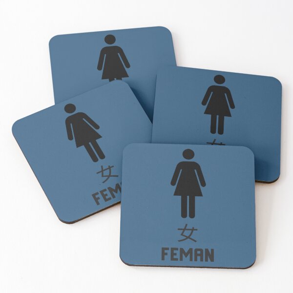 Item preview, Bad Translation Toilet Door Sign Feman   designed and sold by HeyRustyStorezs.
