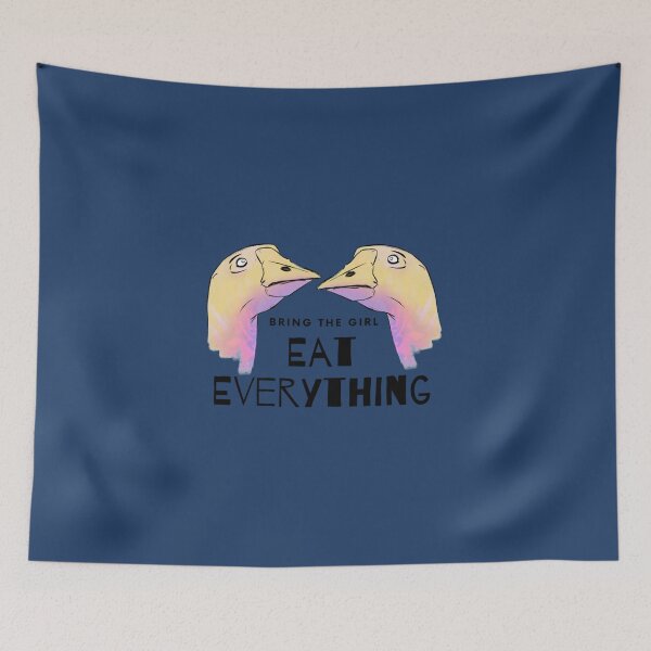 Item preview, Eat Everything - Weird Kinda Creepy Bad Translation   designed and sold by HeyRustyStorezs.