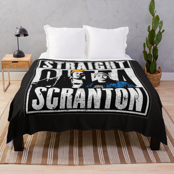 Item preview, Straight Outta Scranton (Variant) Lazy Scranton Essential T-Shirt designed and sold by ThornDebra.