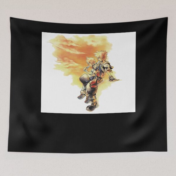 Item preview, Kingdom Hearts 2 Final Mix  Title Screen Art Poster designed and sold by lamasuetyniod.