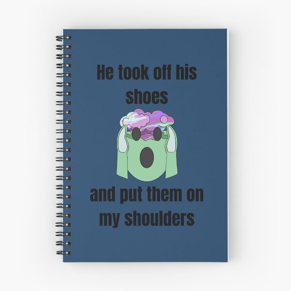 Item preview, His Shoes - Funny Weird Meme Bad Translation   designed and sold by HeyRustyStorezs.