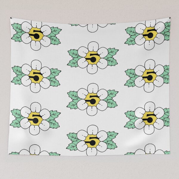 Item preview, Channel 5 flower logo  designed and sold by ICOAHEnding.