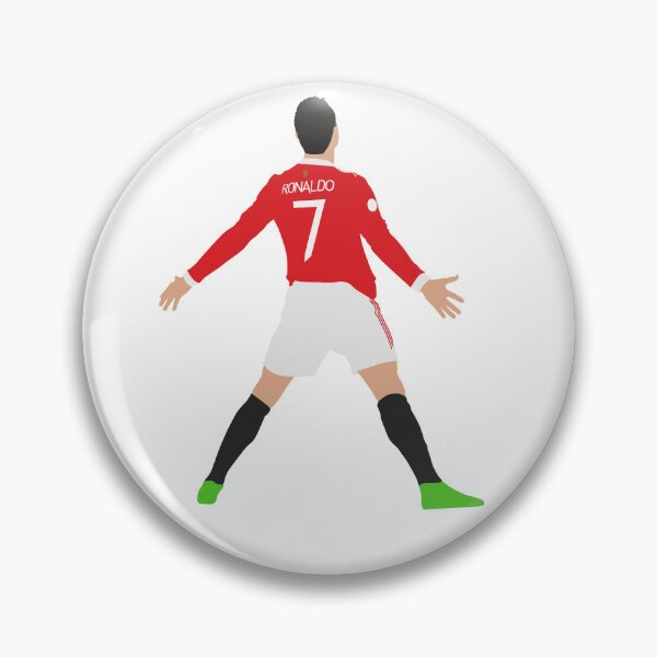 Item preview, Cristiano Ronaldo Celebration Block Art SIUUUU designed and sold by HTWallace.