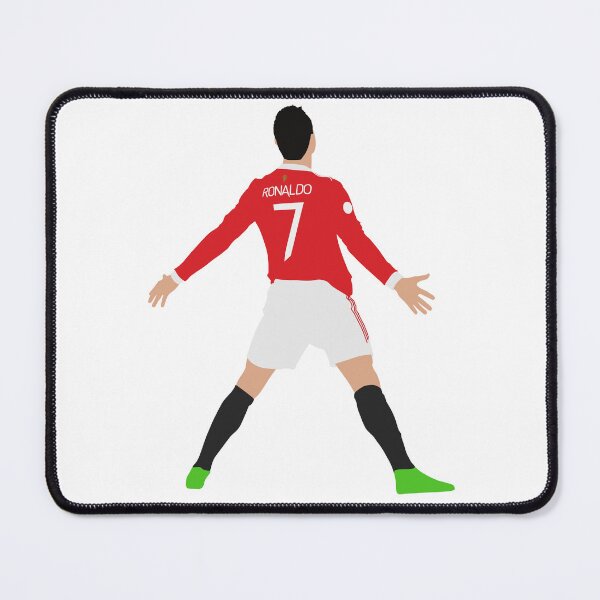 Item preview, Cristiano Ronaldo Celebration Block Art SIUUUU designed and sold by HTWallace.