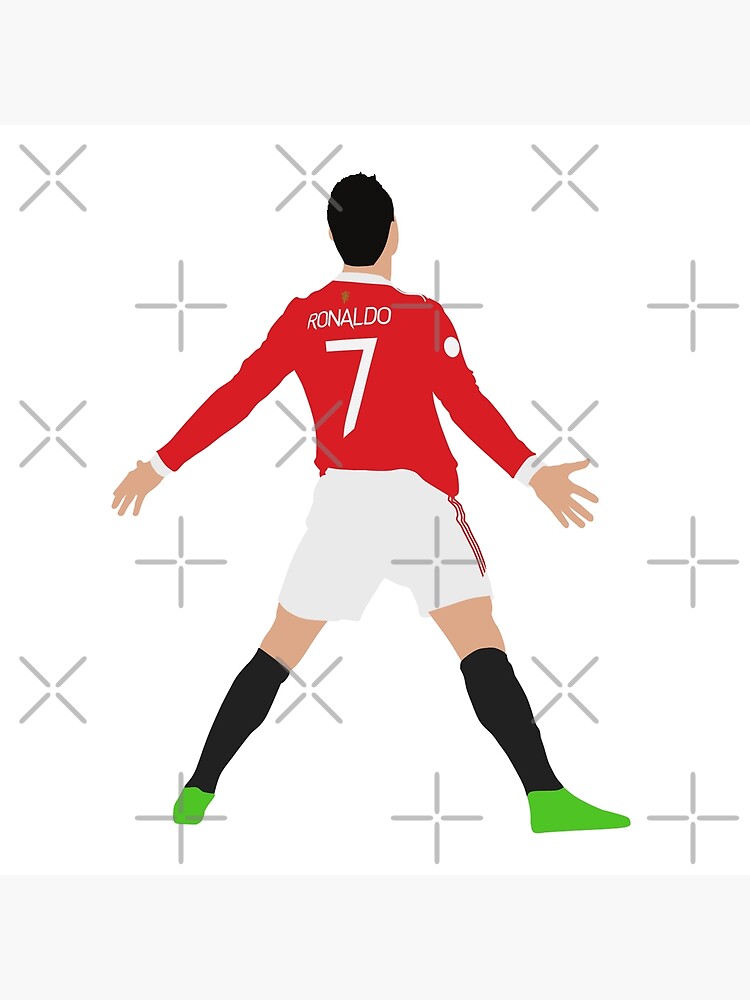 Cristiano Ronaldo - Siuuu | Art Board Print