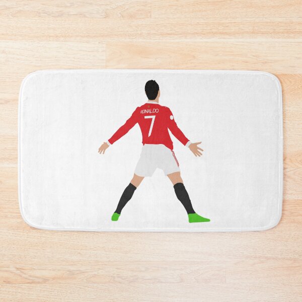 Item preview, Cristiano Ronaldo Celebration Block Art SIUUUU designed and sold by HTWallace.