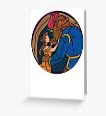 Beauty and the Beast Greeting Card