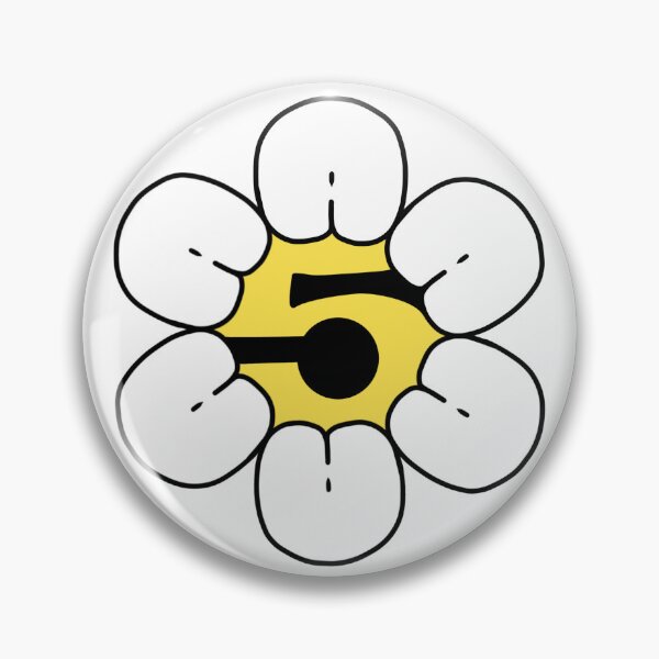 Item preview, Channel 5 flower logo  designed and sold by ICOAHEnding.