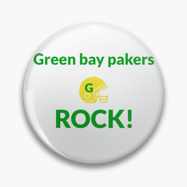 Green Bay Packers Slogan Pin