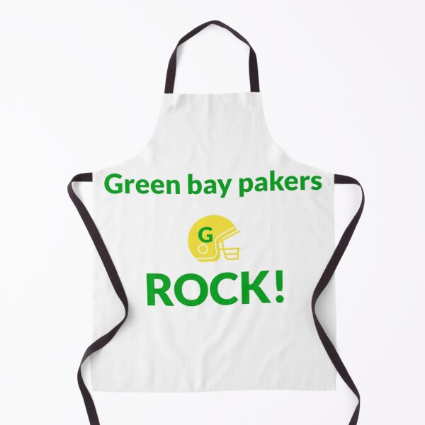 Green Bay Packers Apron, Men's / Women's Football Apron, Aprons