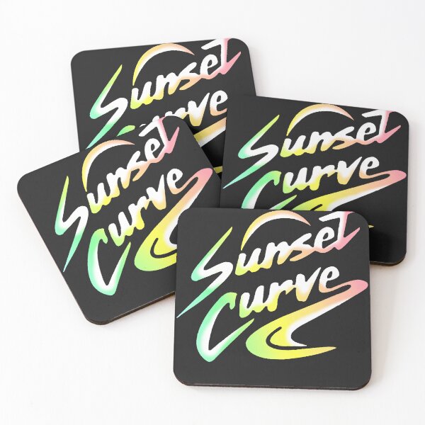Item preview, Sunset curve logo faded rainbow classic t shirt designed and sold by antwoinle5256.