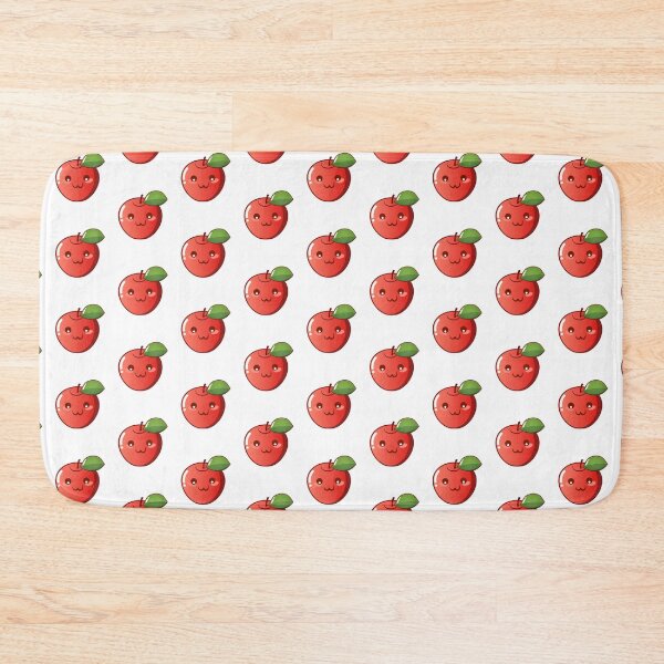 Item preview, Happy Apple, Cute Fruit designed and sold by KawaiSticker.