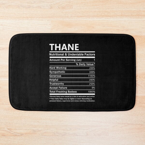 Item preview, Thane Name T Shirt - Thane Nutritional And Undeniable Factors Gift Item Tee designed and sold by gabridunc4.