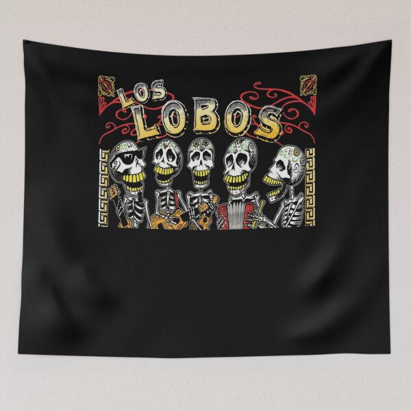 Item preview, Los Haha Pciture Guitar Art Lobos Brand Music For Fan designed and sold by KevinRya.