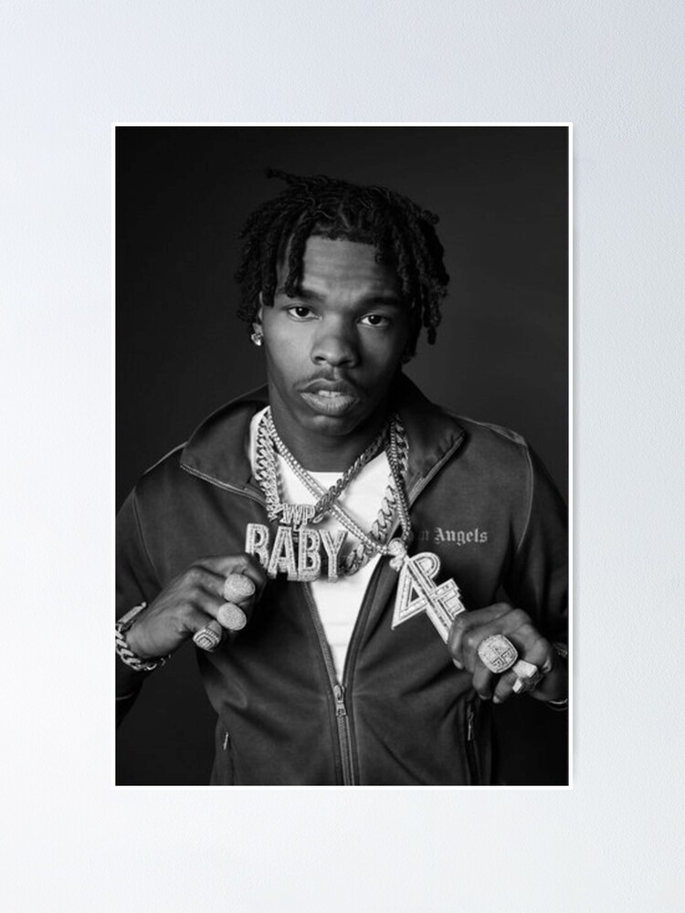 "Lil Baby black and white" Poster by patriciafahey Redbubble