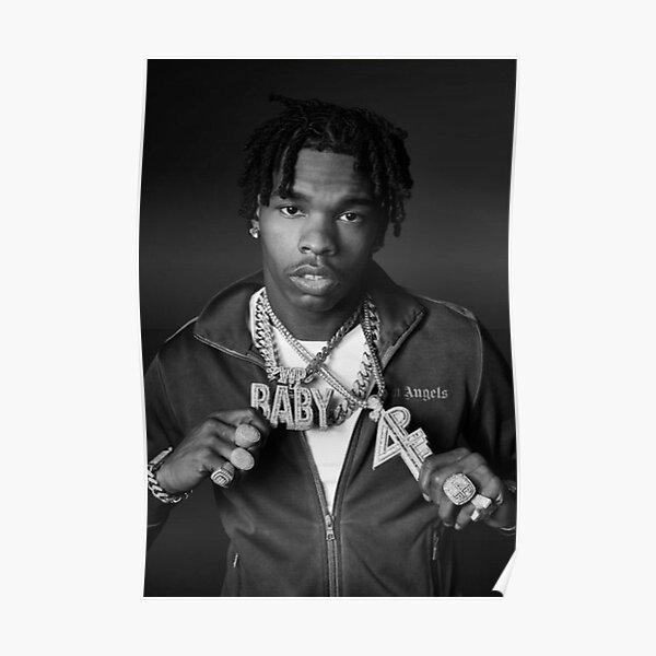 "Lil Baby black and white" Poster by patriciafahey Redbubble