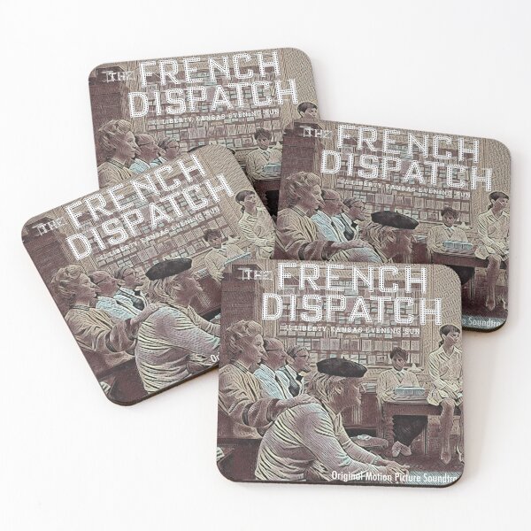 Item preview, Wes Anderson - THE FRENCH DISPATCH: Album Cover - Print designed and sold by GeorgeBDesigns.