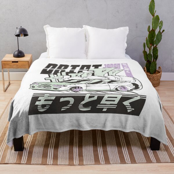 Item preview, Vintage Retro Japanese Anime Drift Car Racing 90's Gift designed and sold by JapanAnimeS3.