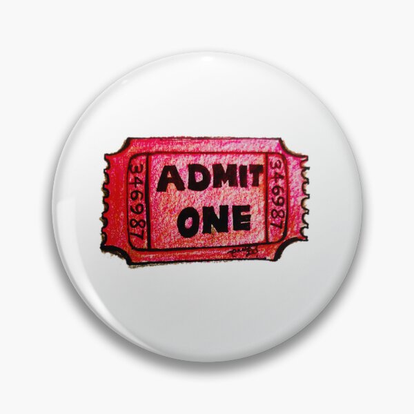 Item preview, Admit One Ticket designed and sold by CanDo20.