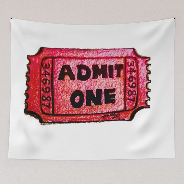 Item preview, Admit One Ticket designed and sold by CanDo20.