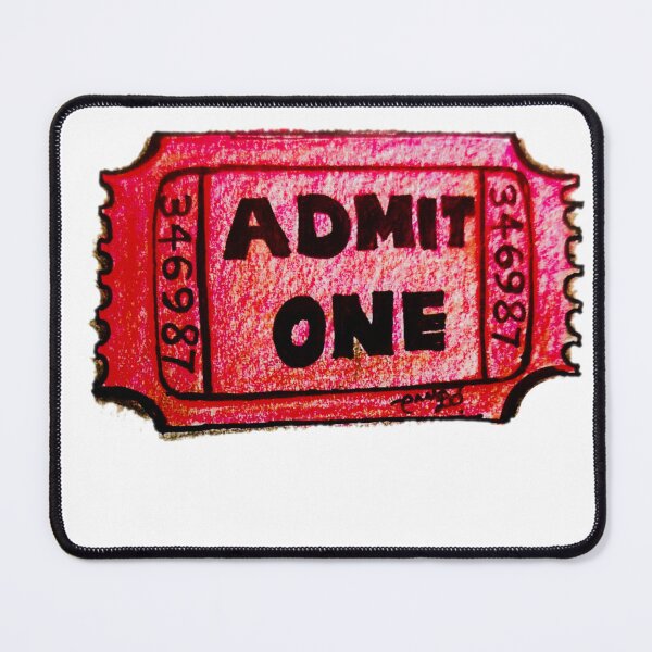 Item preview, Admit One Ticket designed and sold by CanDo20.
