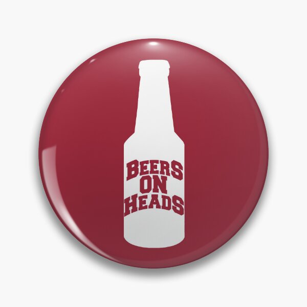 Item preview, Beers on Heads - Arkansas Baseball Bases Loaded white  designed and sold by awsomehog1.