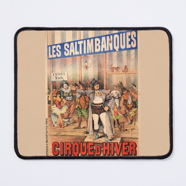 Item preview, Henri Gray: Les Saltimbanques, Cirque dHiver, Remastered - Vintage French Art designed and sold by Ellodee.