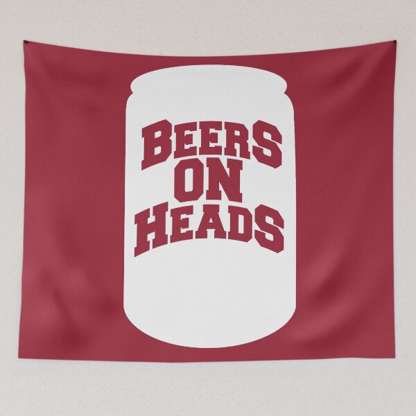 Item preview, Beers on Heads - Arkansas Baseball Bases Loaded designed and sold by awsomehog1.