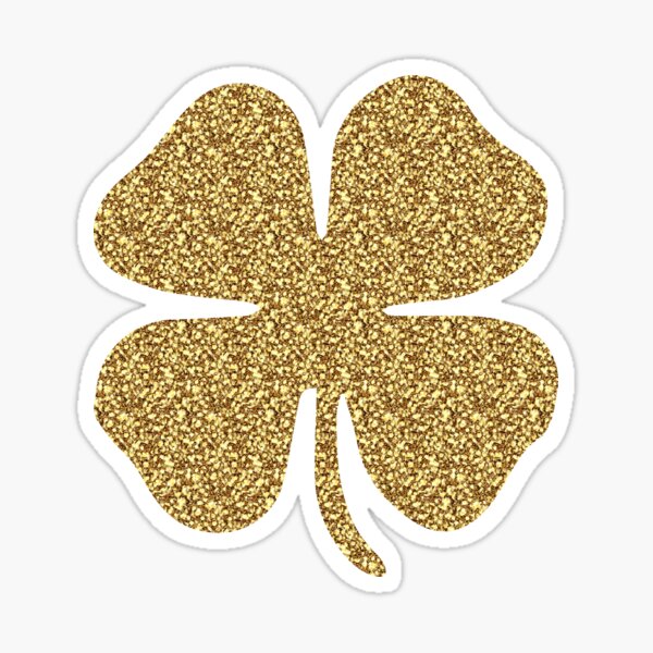 The 4 Leaf Clover Sticker