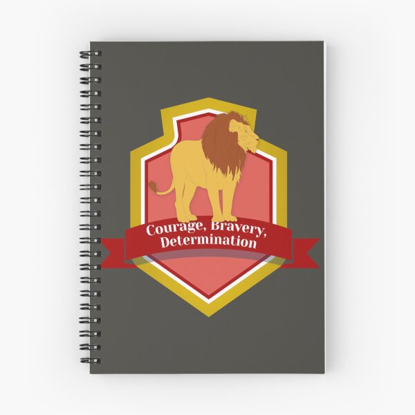 Artikelvorschau, Mut, Tapferkeit, Entschlossenheit Potterhead-Emblem entworfen und verkauft von BaileySawer.