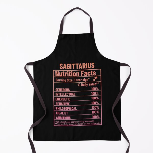 Item preview, Sagittarius Nutrition Facts designed and sold by SimplyCosmic11.