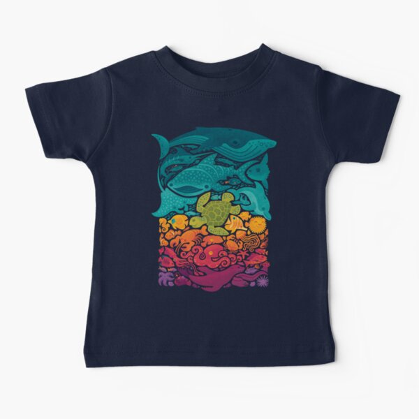 Aquatic Spectrum Baby T-Shirt